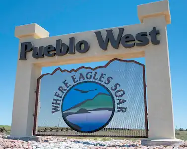 Pueblo West Archway